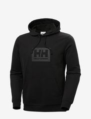 Helly Hansen - HH BOX HOODIE - džemperiai su gobtuvu - black - 0