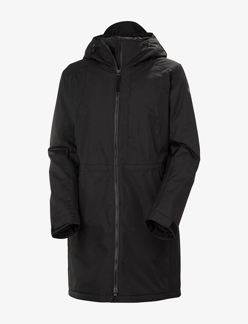 Helly Hansen - W WESTPORT INS COAT - sulejoped ja voodriga joped - black - 1