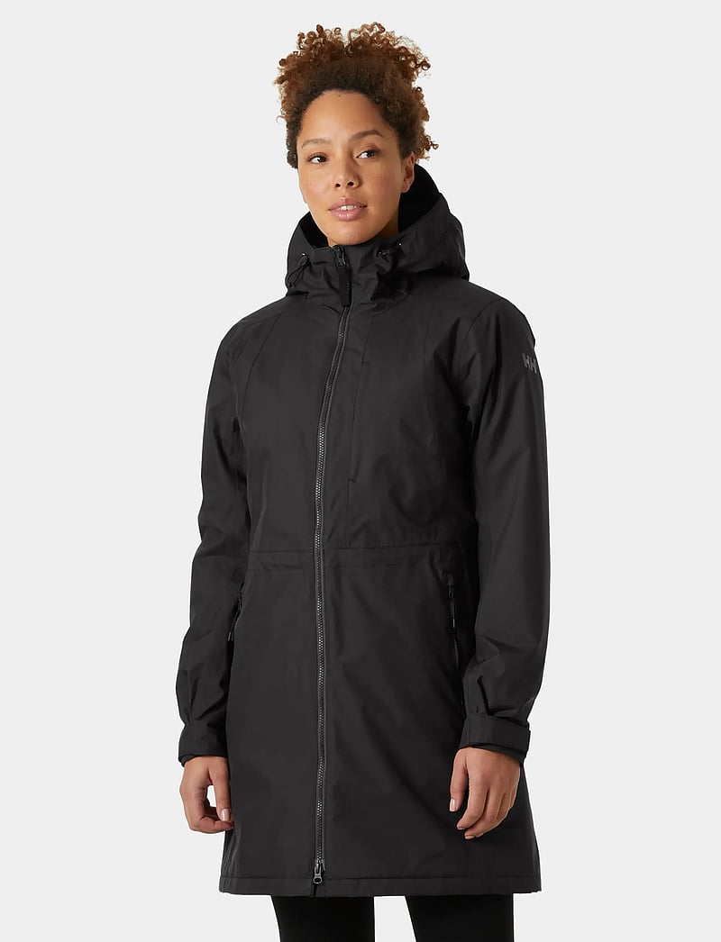 Helly Hansen - W WESTPORT INS COAT - sulejoped ja voodriga joped - black - 0