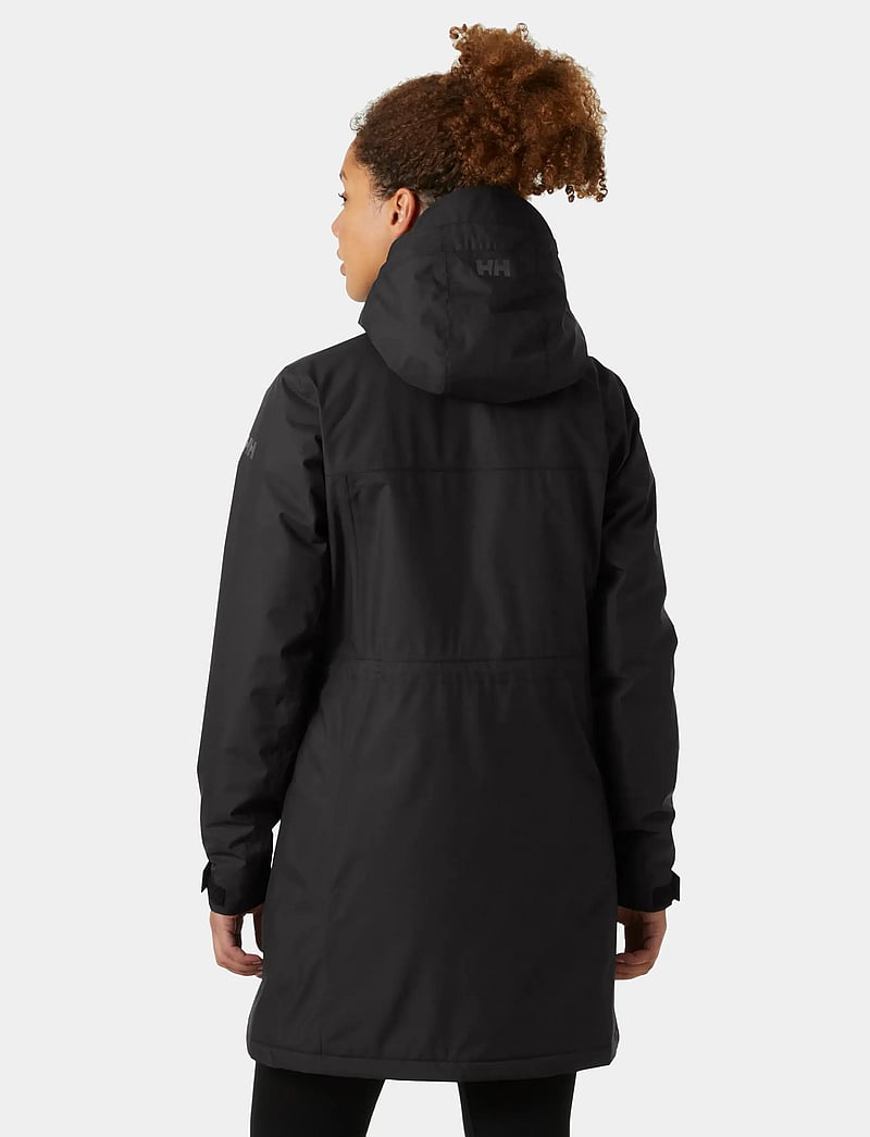 Helly Hansen - W WESTPORT INS COAT - sulejoped ja voodriga joped - black - 3