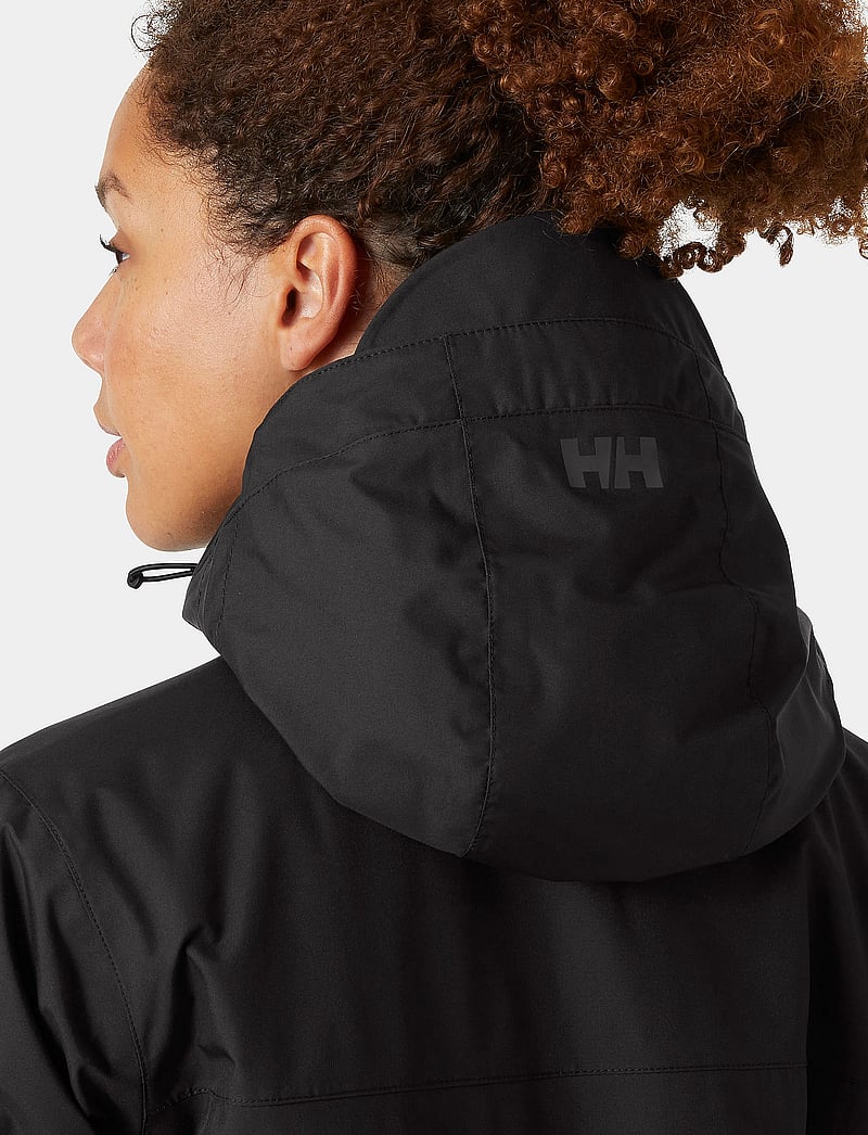 Helly Hansen - W WESTPORT INS COAT - sulejoped ja voodriga joped - black - 4