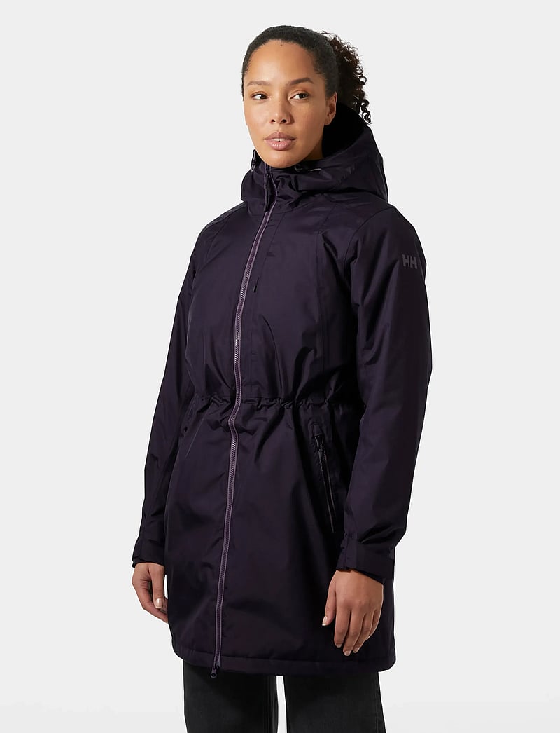 Helly Hansen - W WESTPORT INS COAT - daunenjacken - dark purple - 0