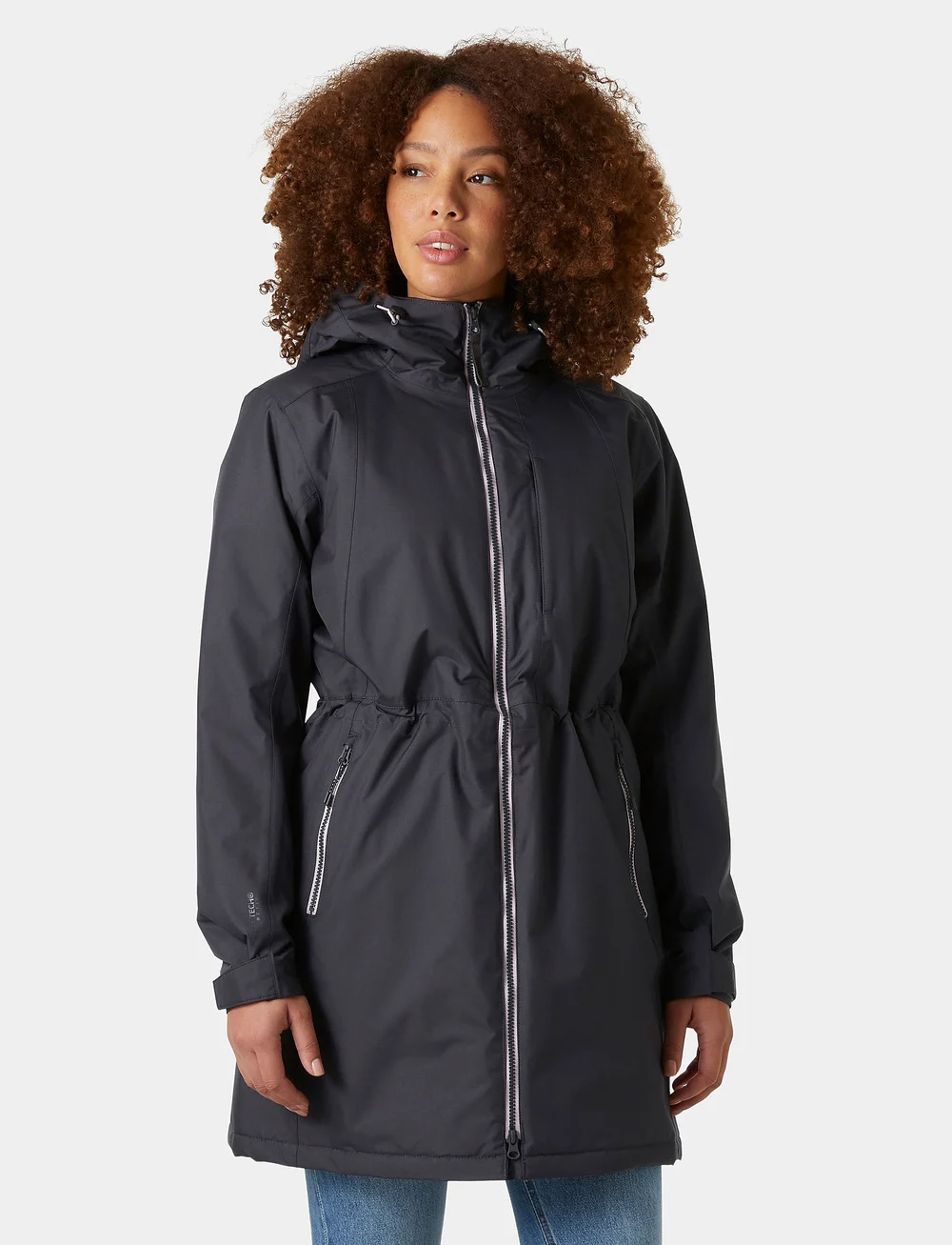 Helly Hansen - W WESTPORT INS COAT - daunenjacken - ebony - 0