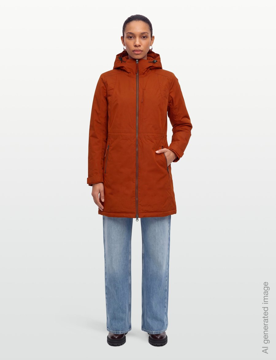 Helly Hansen - W WESTPORT INS COAT - doudounes - iron oxide - 0