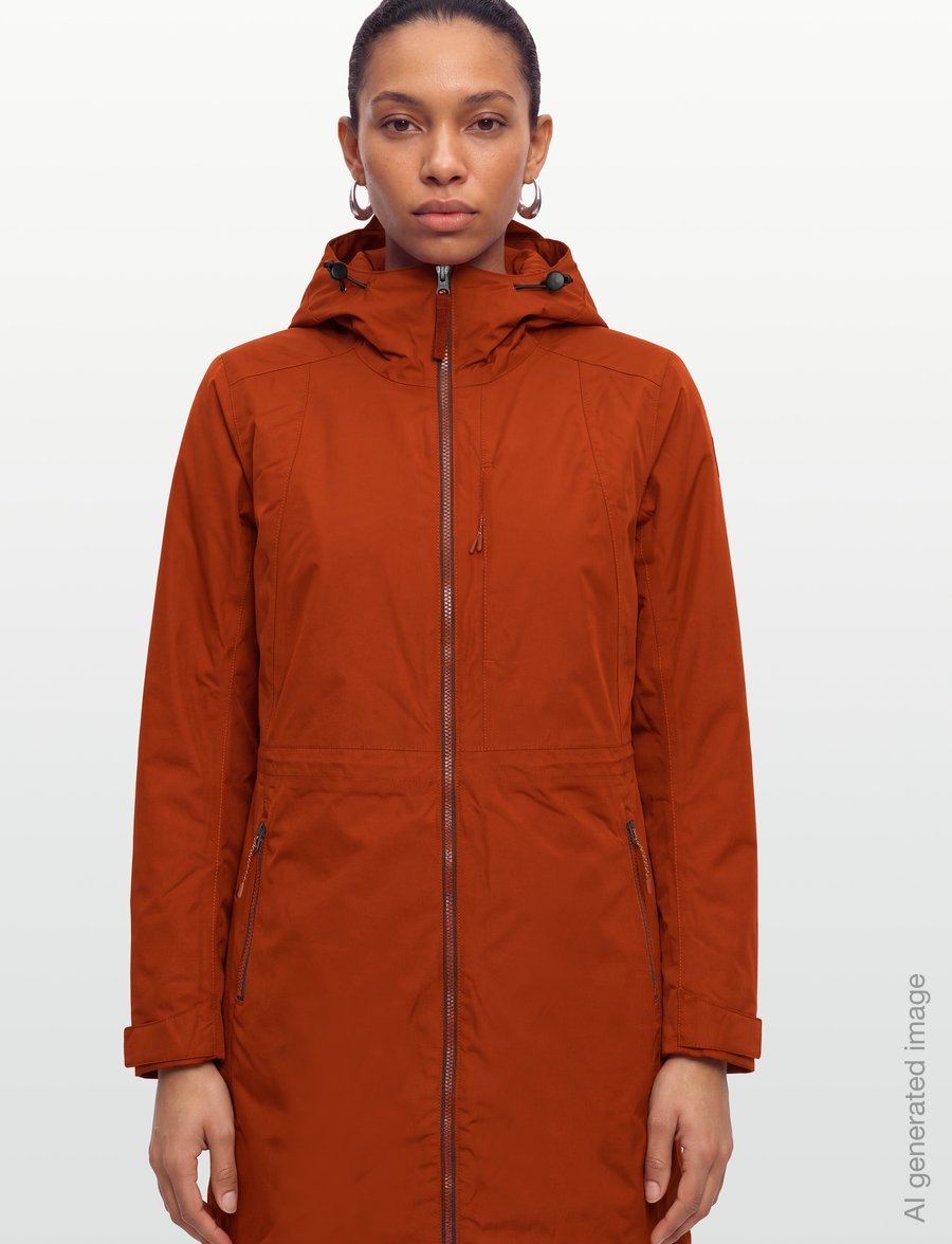 Helly Hansen - W WESTPORT INS COAT - doudounes - iron oxide - 3