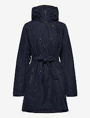 Helly Hansen - W WELSEY II TRENCH INSULATED - parkasjackor - navy - 4