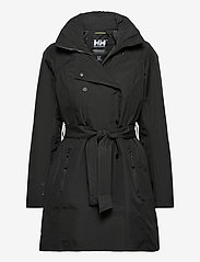 W WELSEY II TRENCH INSULATED - BLACK