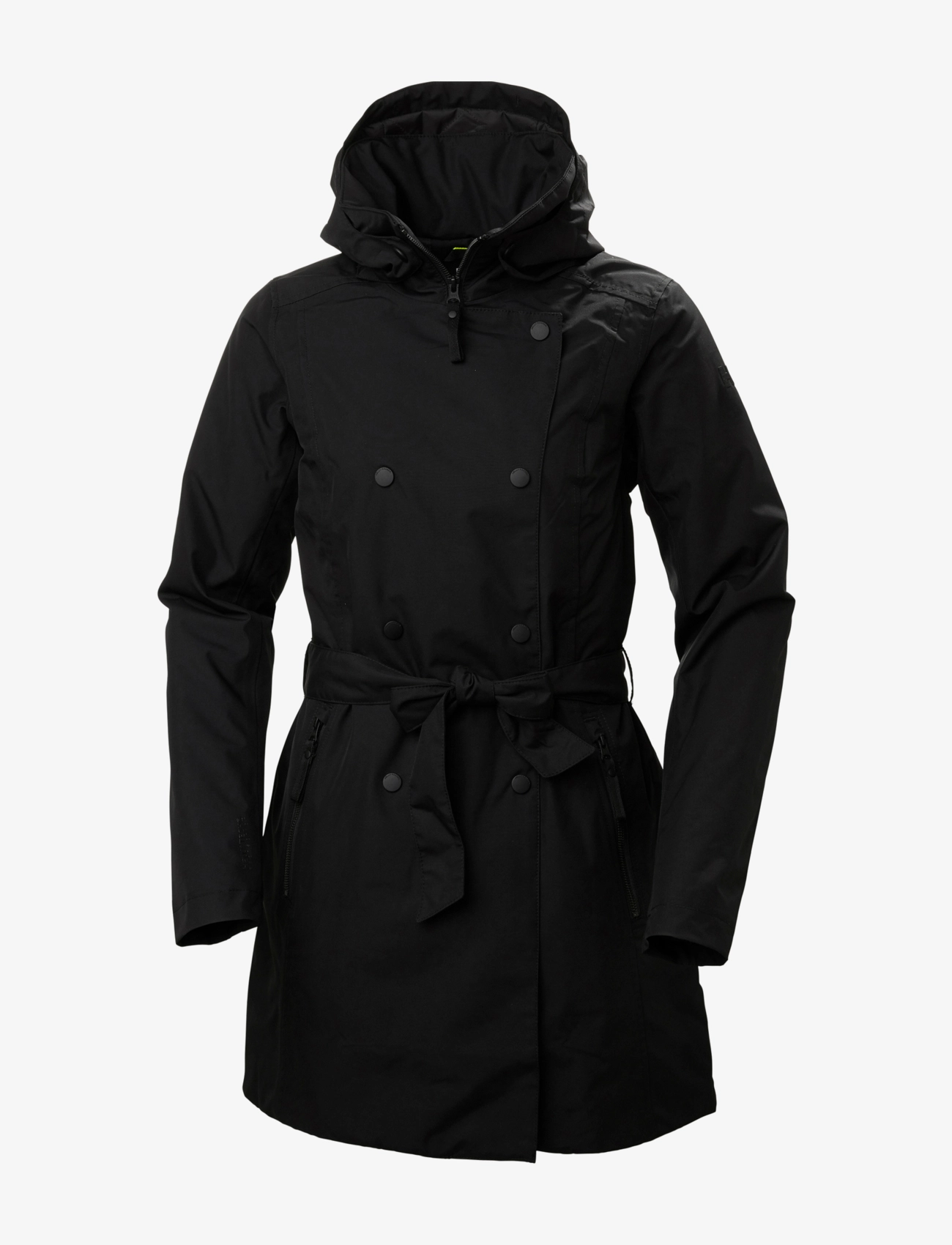 Helly Hansen W Welsey Ii Trench Insulated, M, Black, Frakker > Trenchcoats, Dame