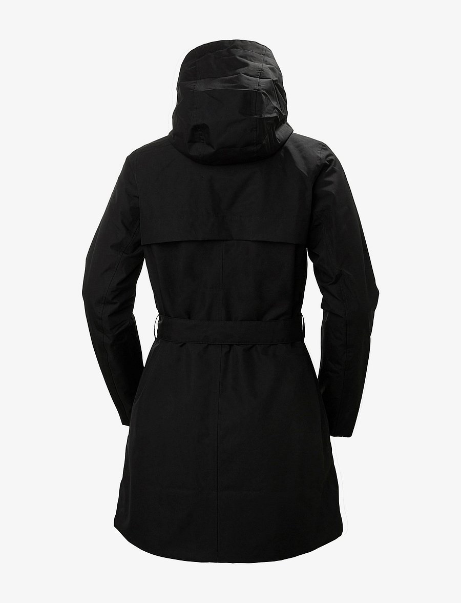 Helly Hansen - W WELSEY II TRENCH INSULATED - välijoped - black - 2