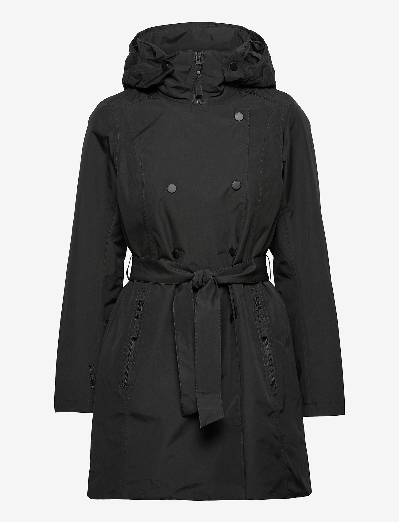 Helly Hansen - W WELSEY II TRENCH INSULATED - vabaõhu- ja vihmajoped - black - 2