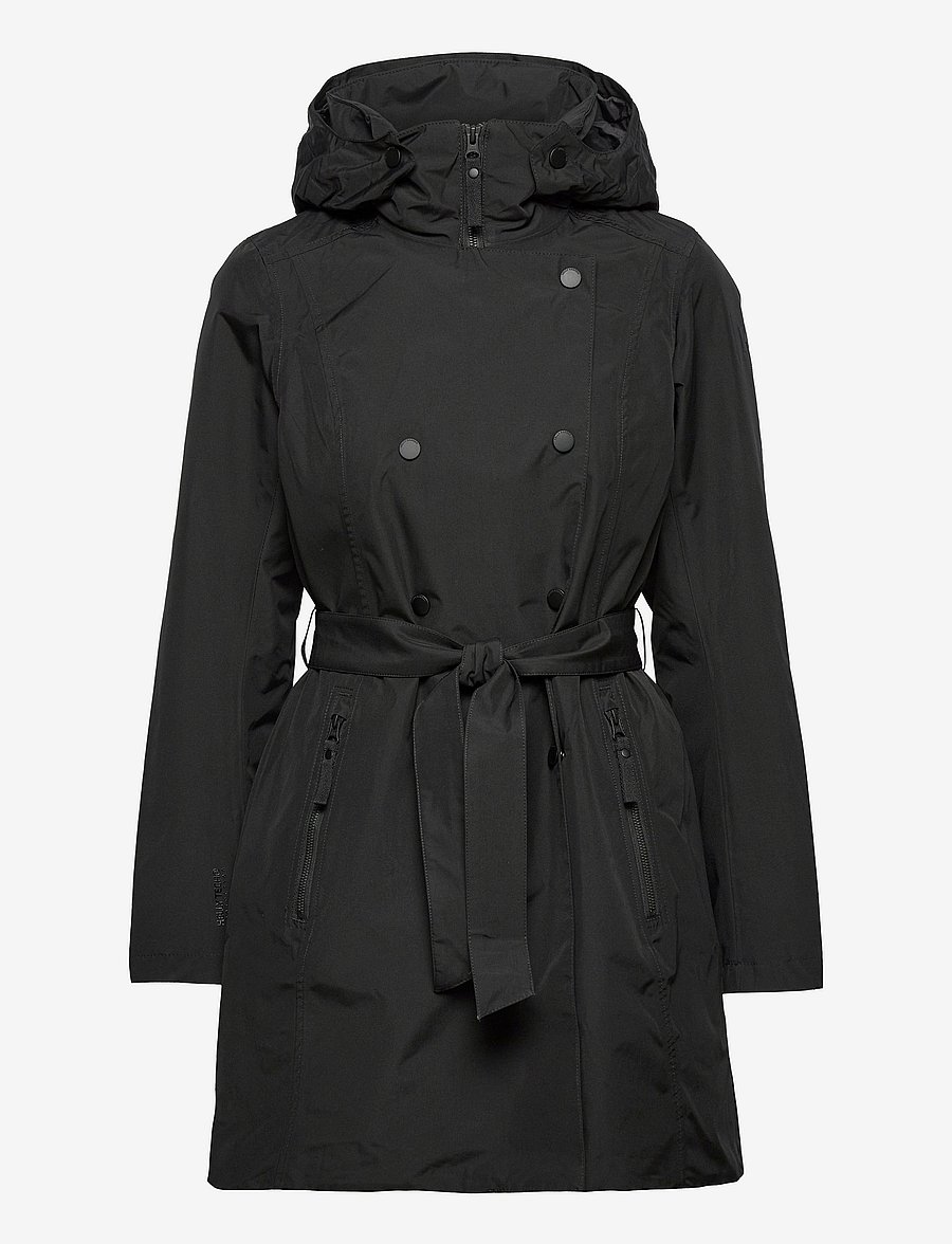 Helly Hansen - W WELSEY II TRENCH INSULATED - välijoped - black - 3