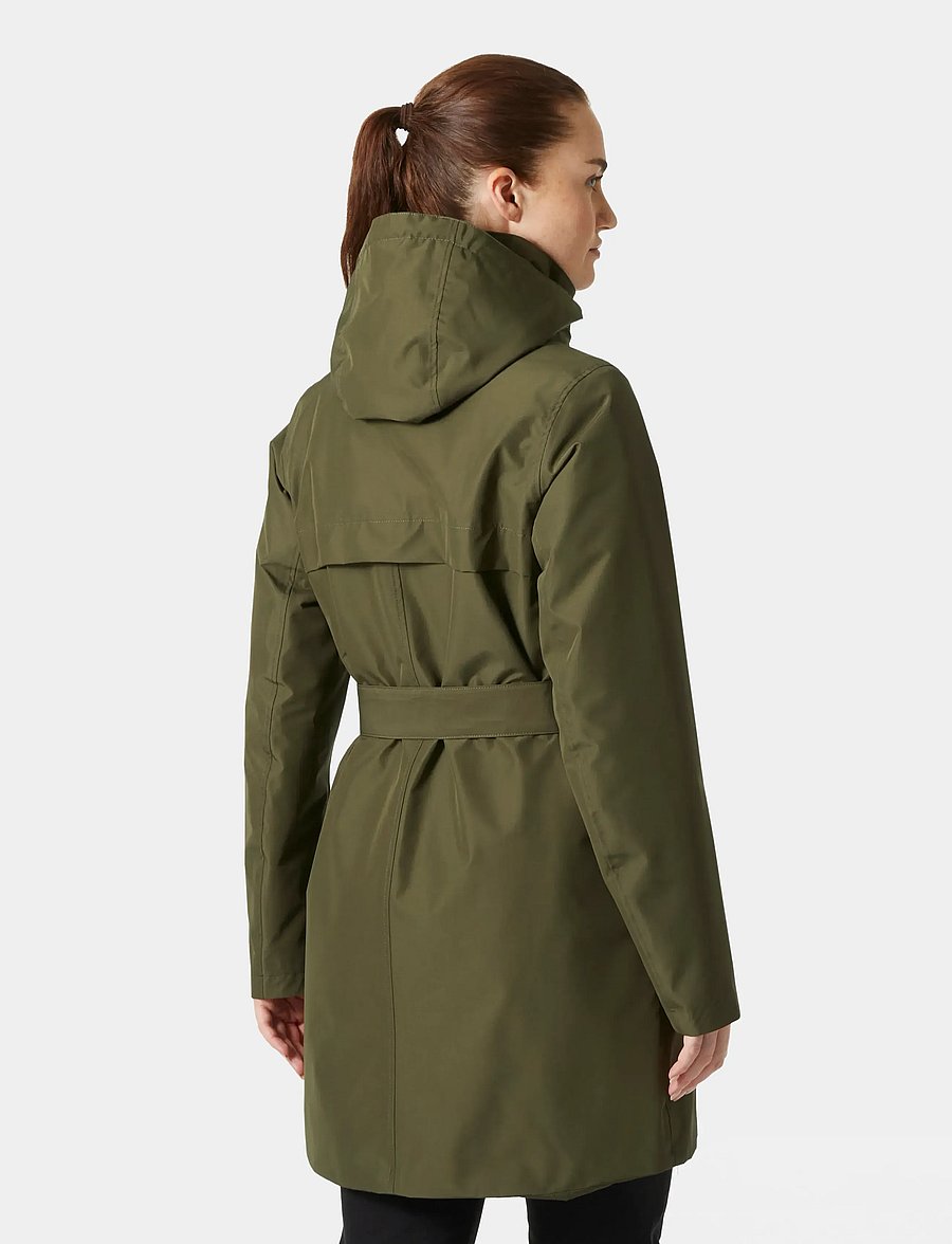 Helly Hansen - W WELSEY II TRENCH INSULATED - välijoped - green - 3
