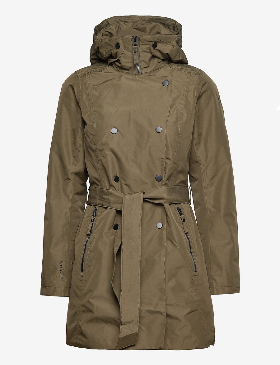 Helly Hansen - W WELSEY II TRENCH INSULATED - välijoped - green - 2
