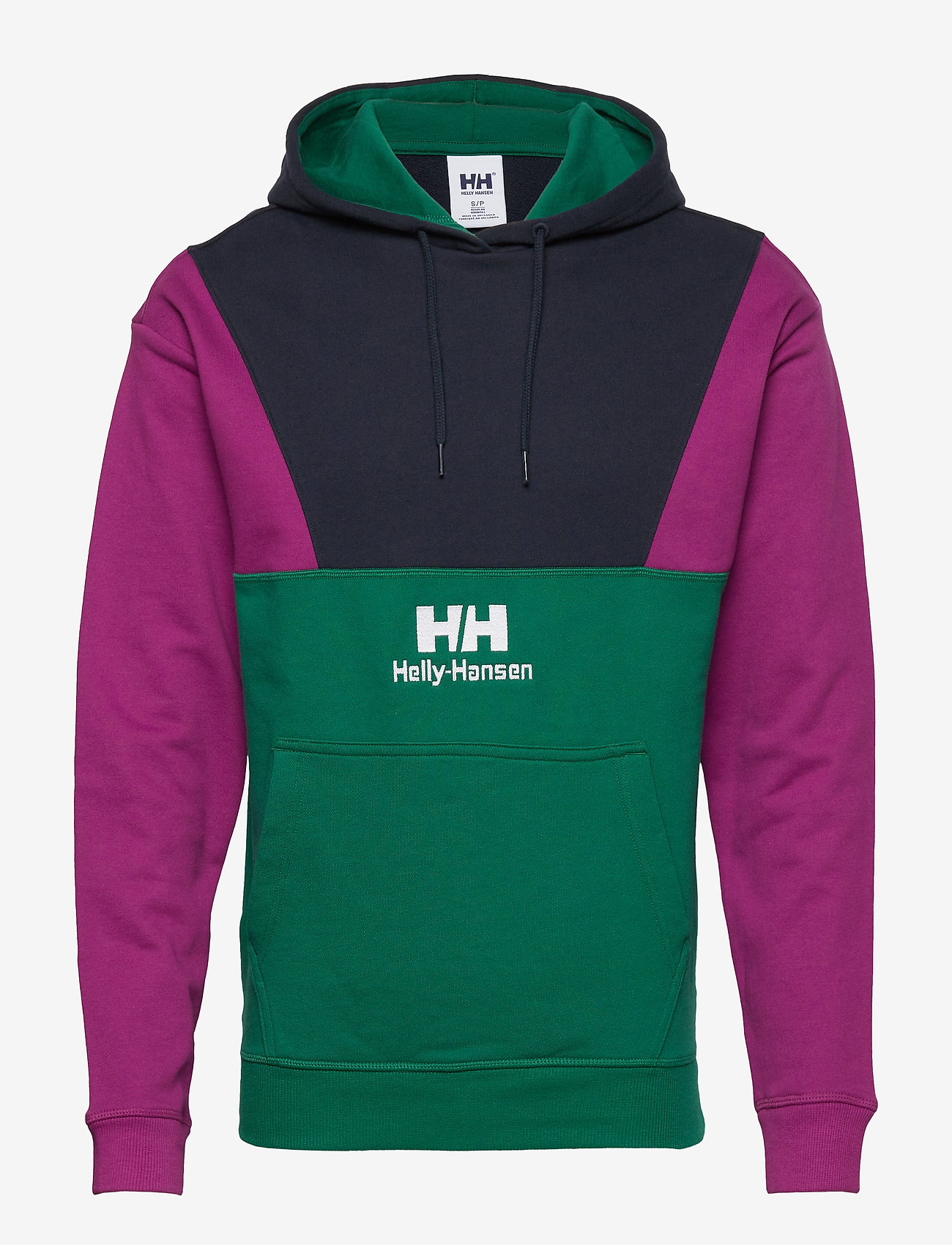 Helly Hansen - YU20 BLOCKED HOODIE - alpine green - 0