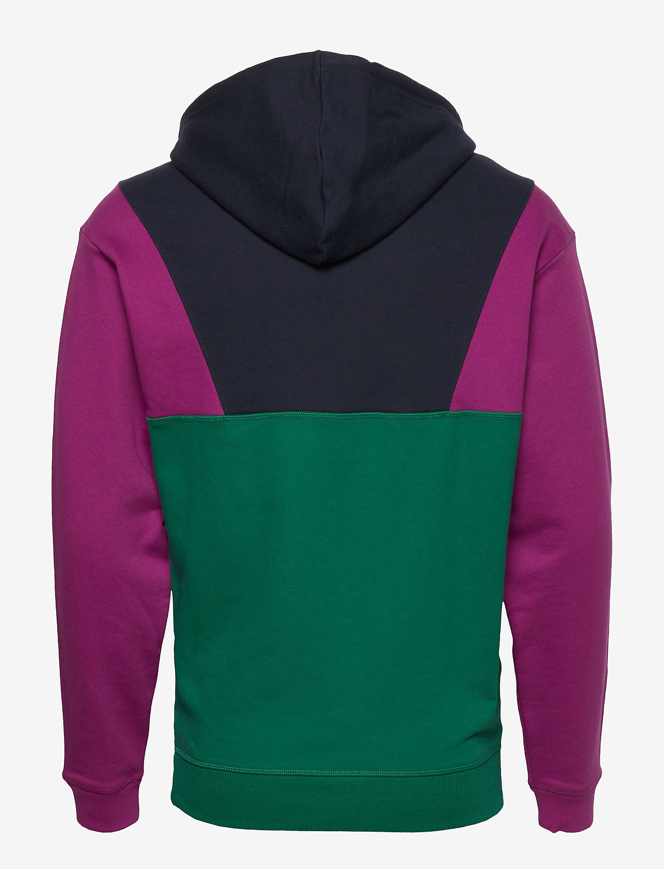 Helly Hansen - YU20 BLOCKED HOODIE - alpine green - 1