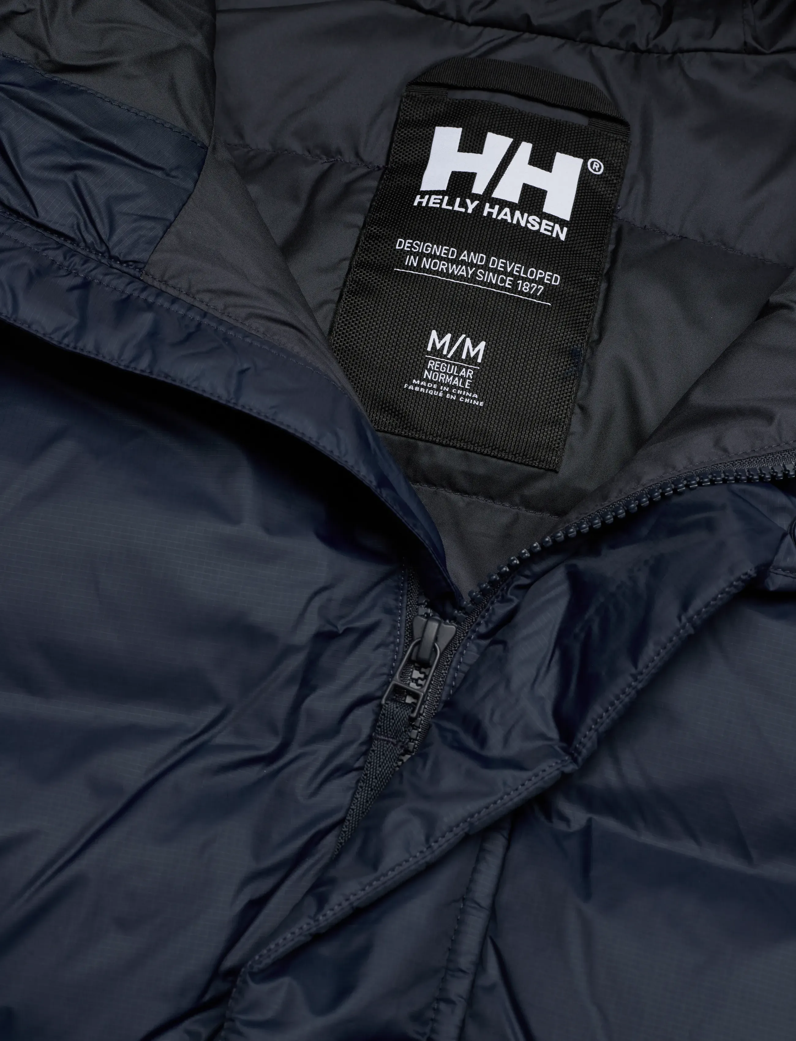 Helly Hansen - OSLO PUFFY PARKA - parkasjackor - navy - 2