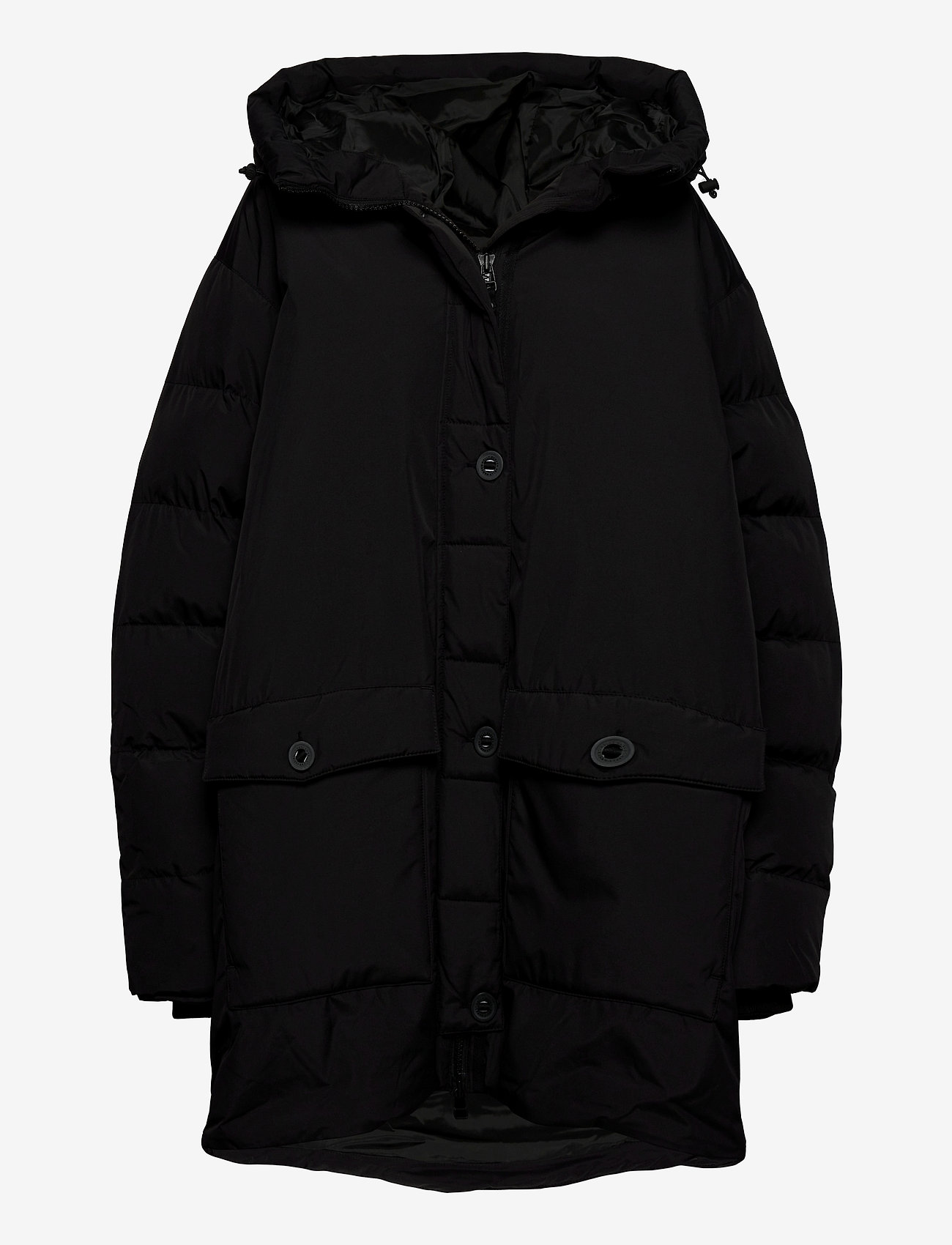 W ARYA PARKA - 990 BLACK