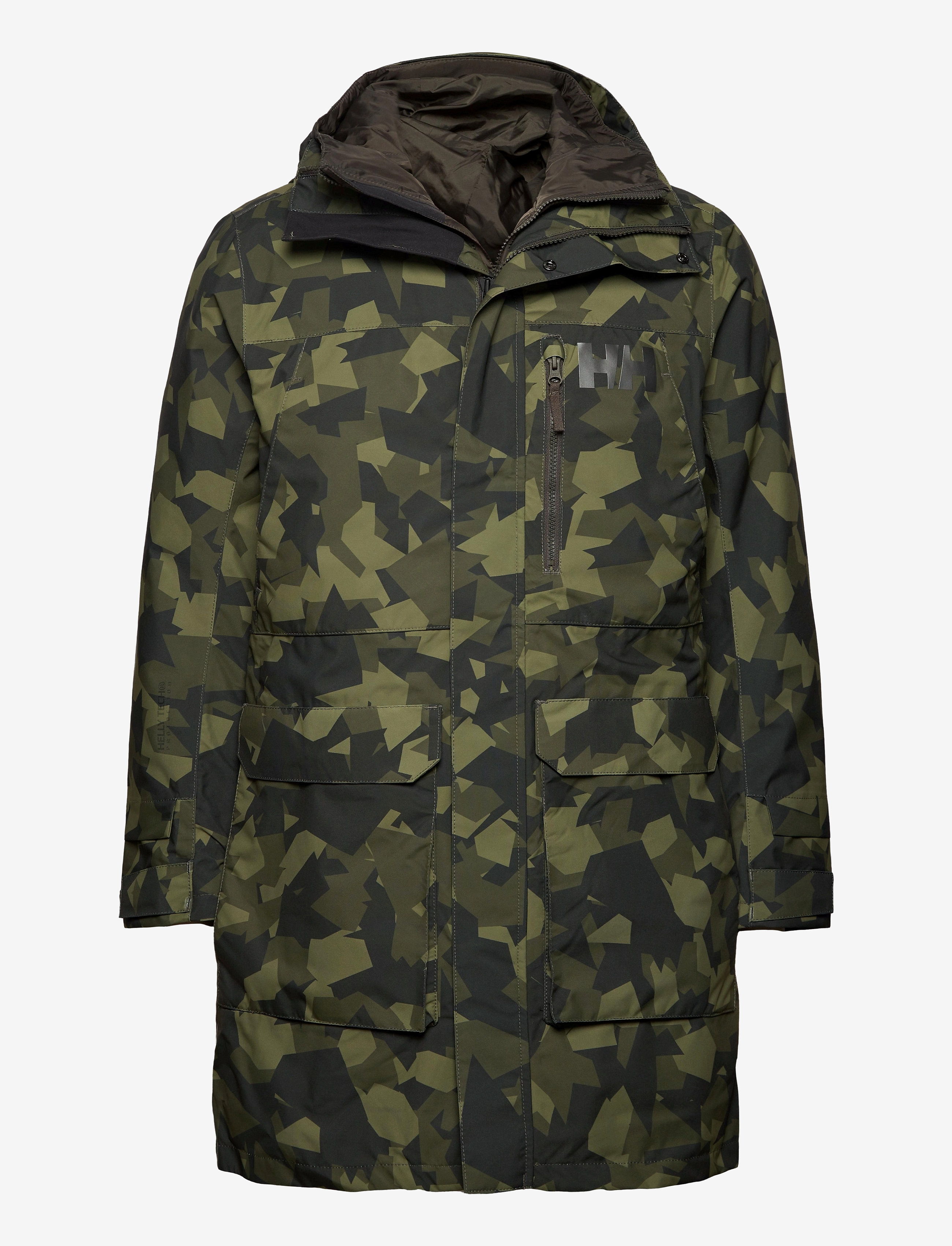 RIGGING COAT - BELUGA CAMO