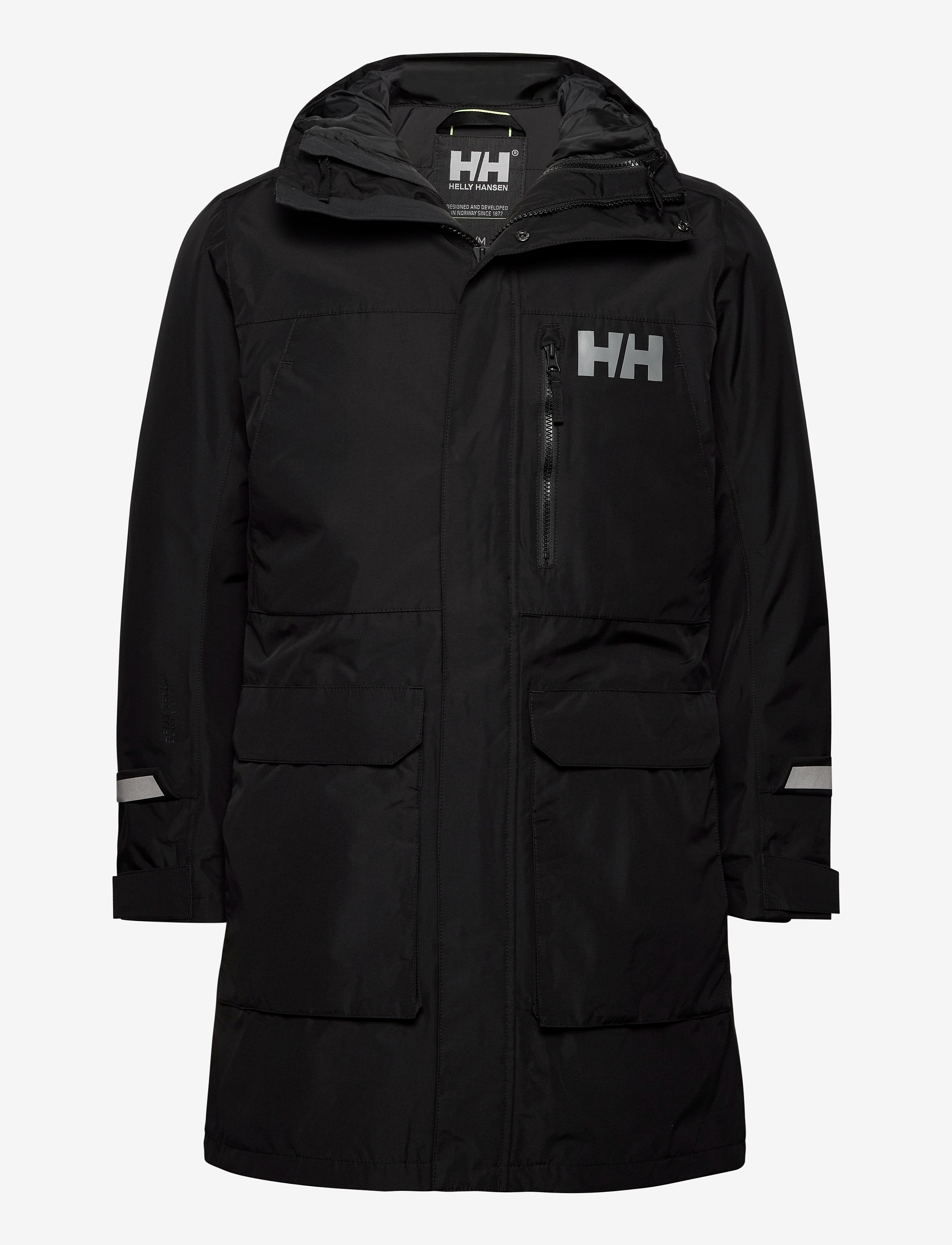 HELLY HANSEN Rigging Mantel Schwarz - S - Herren