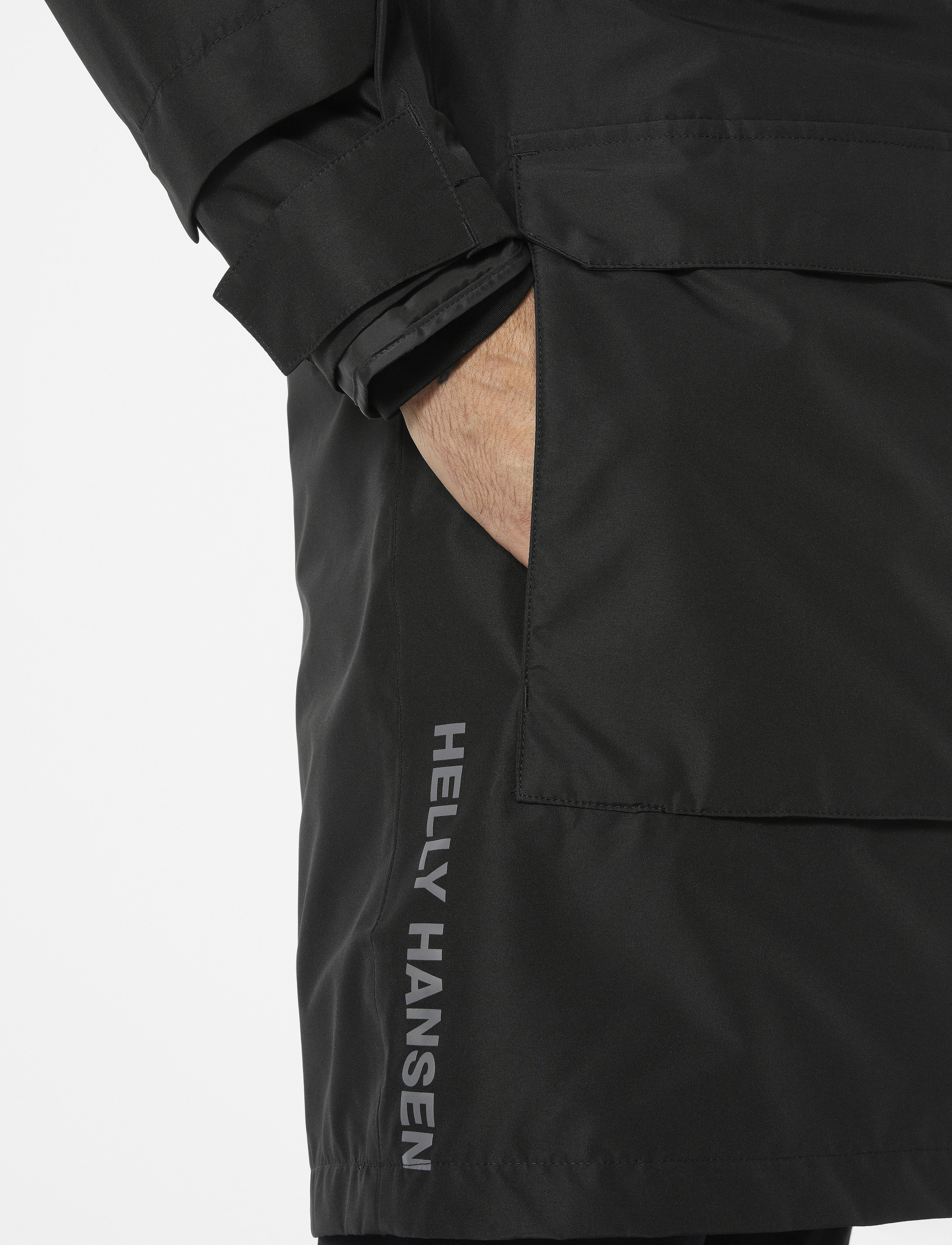 Helly Hansen RIGGING COAT - Jacken - BLACK / black