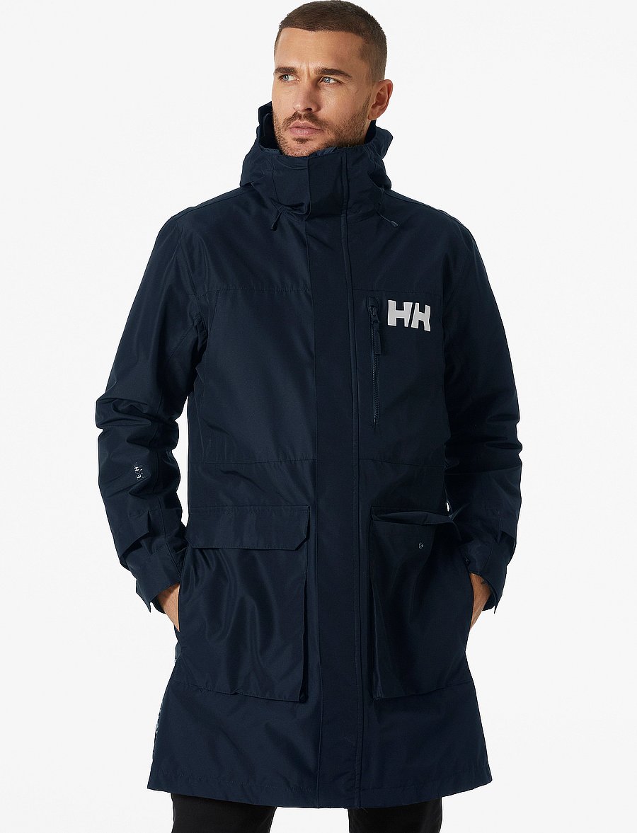 Helly Hansen - RIGGING COAT - parkas - navy - 0