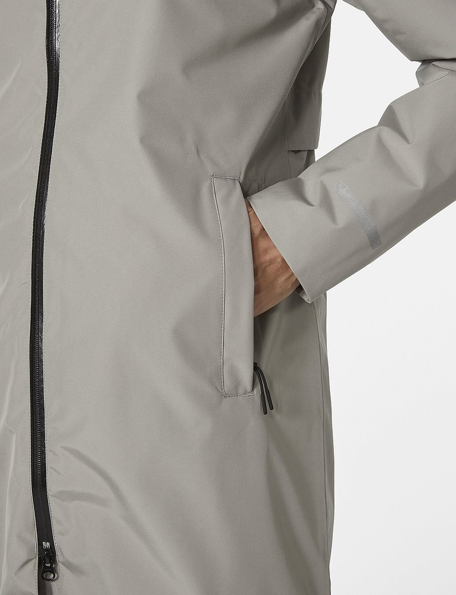 Helly Hansen - W ASPIRE RAIN COAT - virsdrēbes - terrazzo - 5