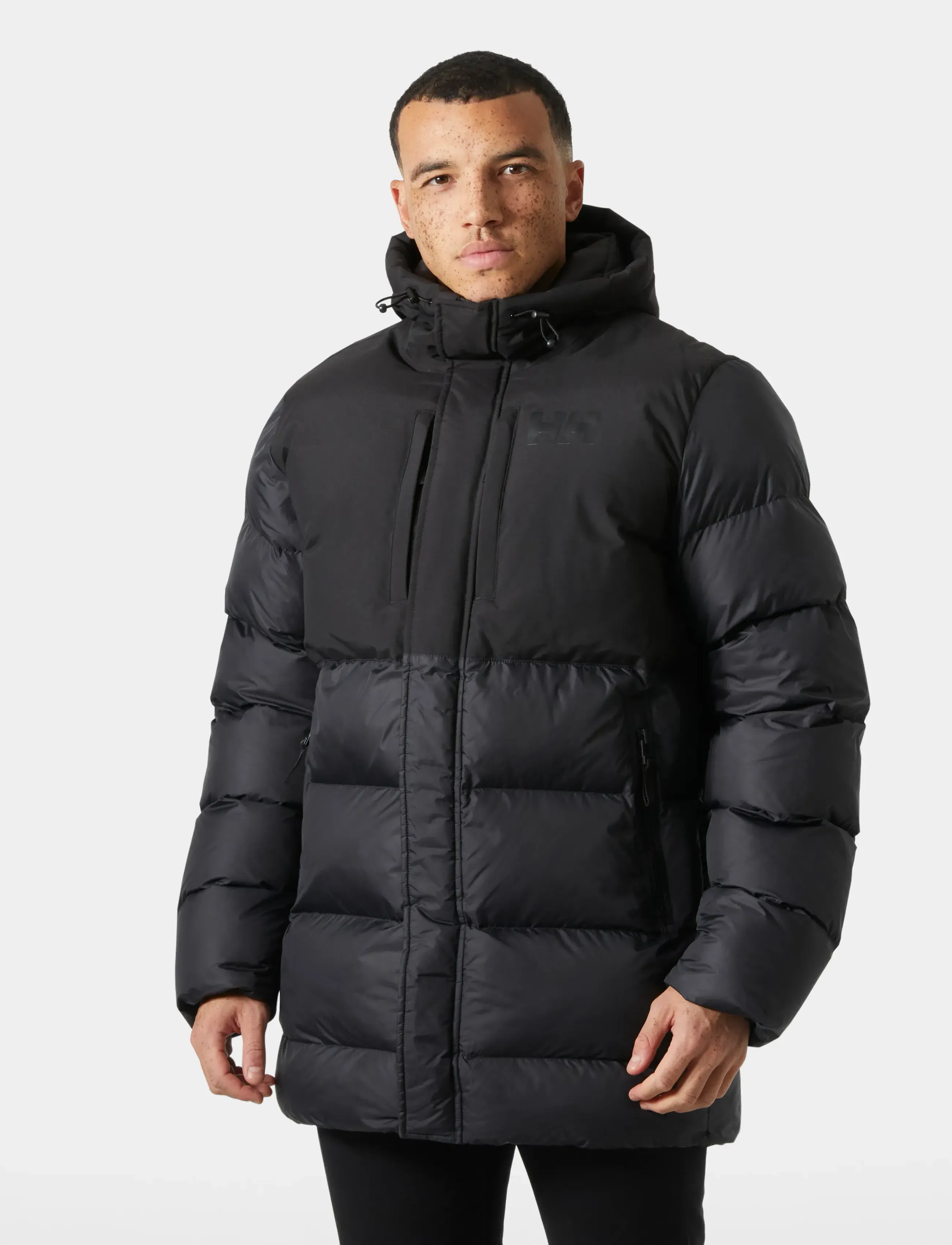 Helly Hansen Active Puffy Long Jacket, M, Jackets, Schwarz - Padded Männerswear
