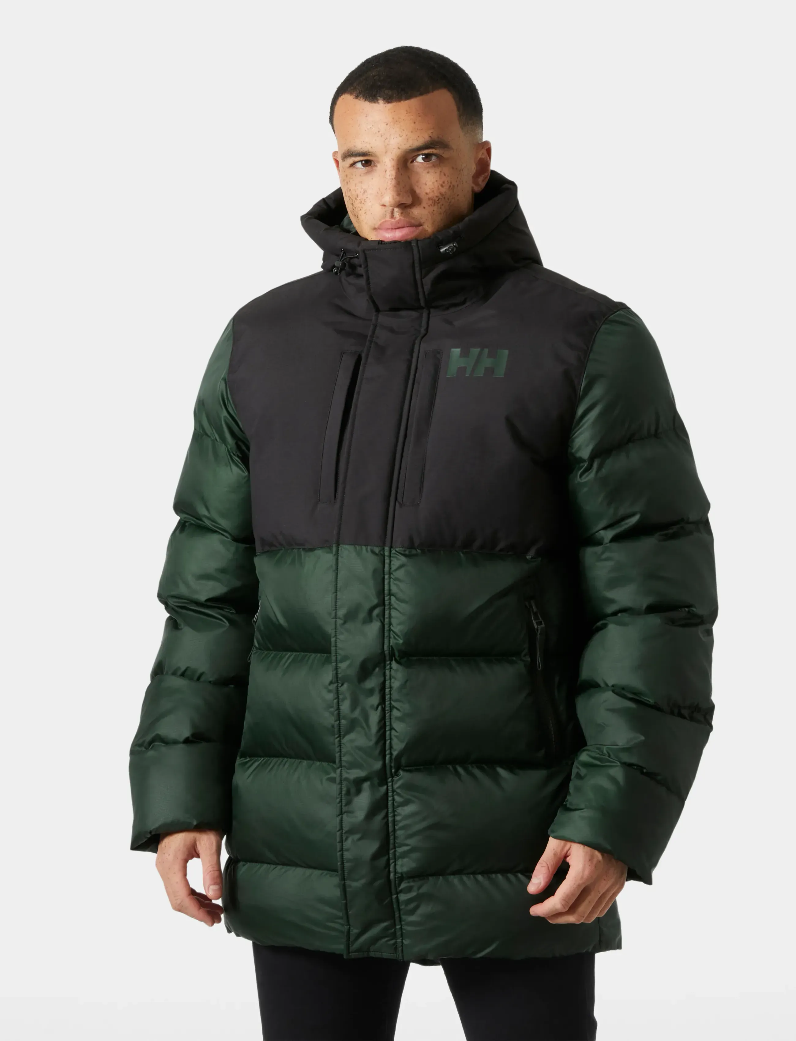 Helly Hansen Active Puffy Long Jacket, M, Green, Jakker > Vatterede Jakker, Herre