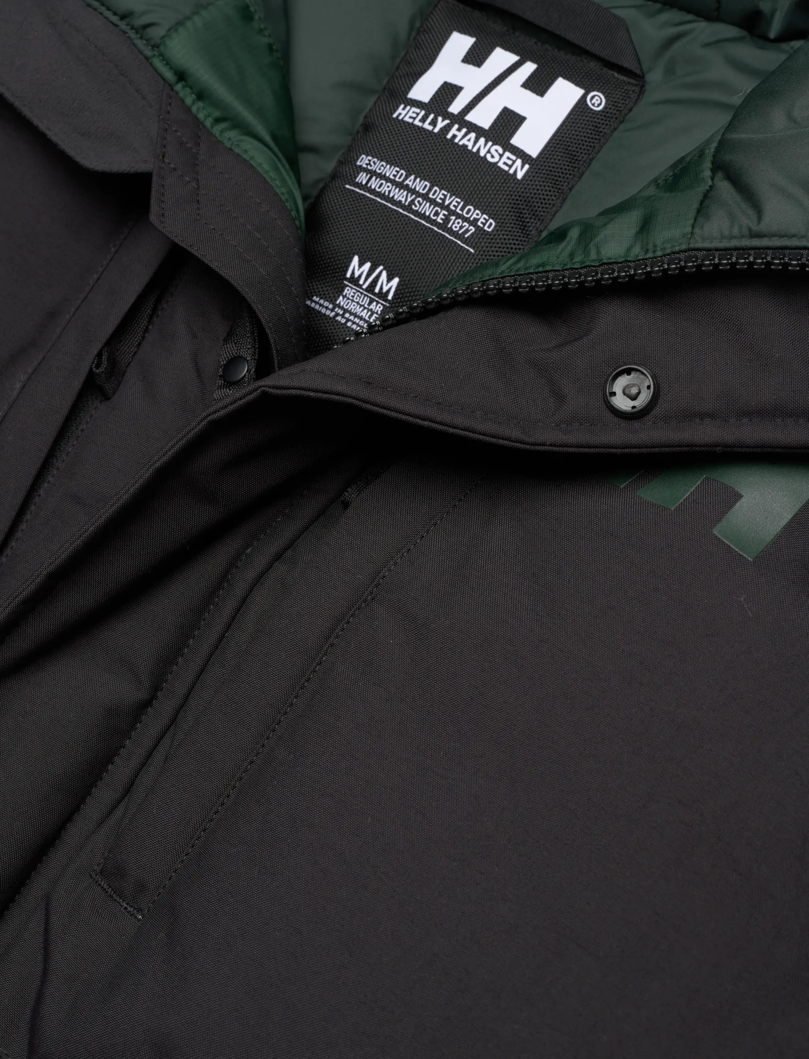 Helly Hansen - ACTIVE PUFFY LONG JACKET - daunenjacken - dark jungle - 4