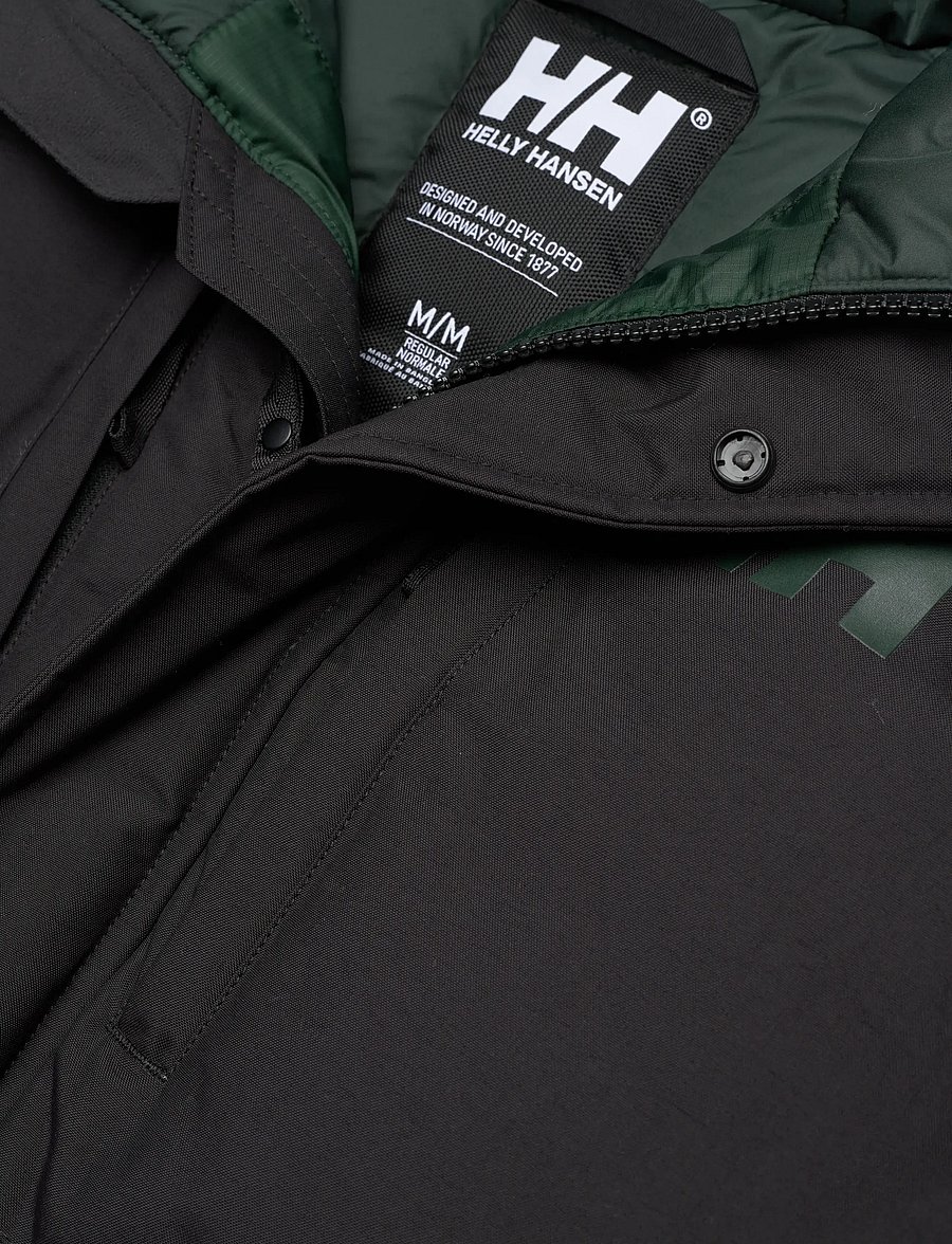 Helly Hansen - ACTIVE PUFFY LONG JACKET - daunenjacken - dark jungle - 4