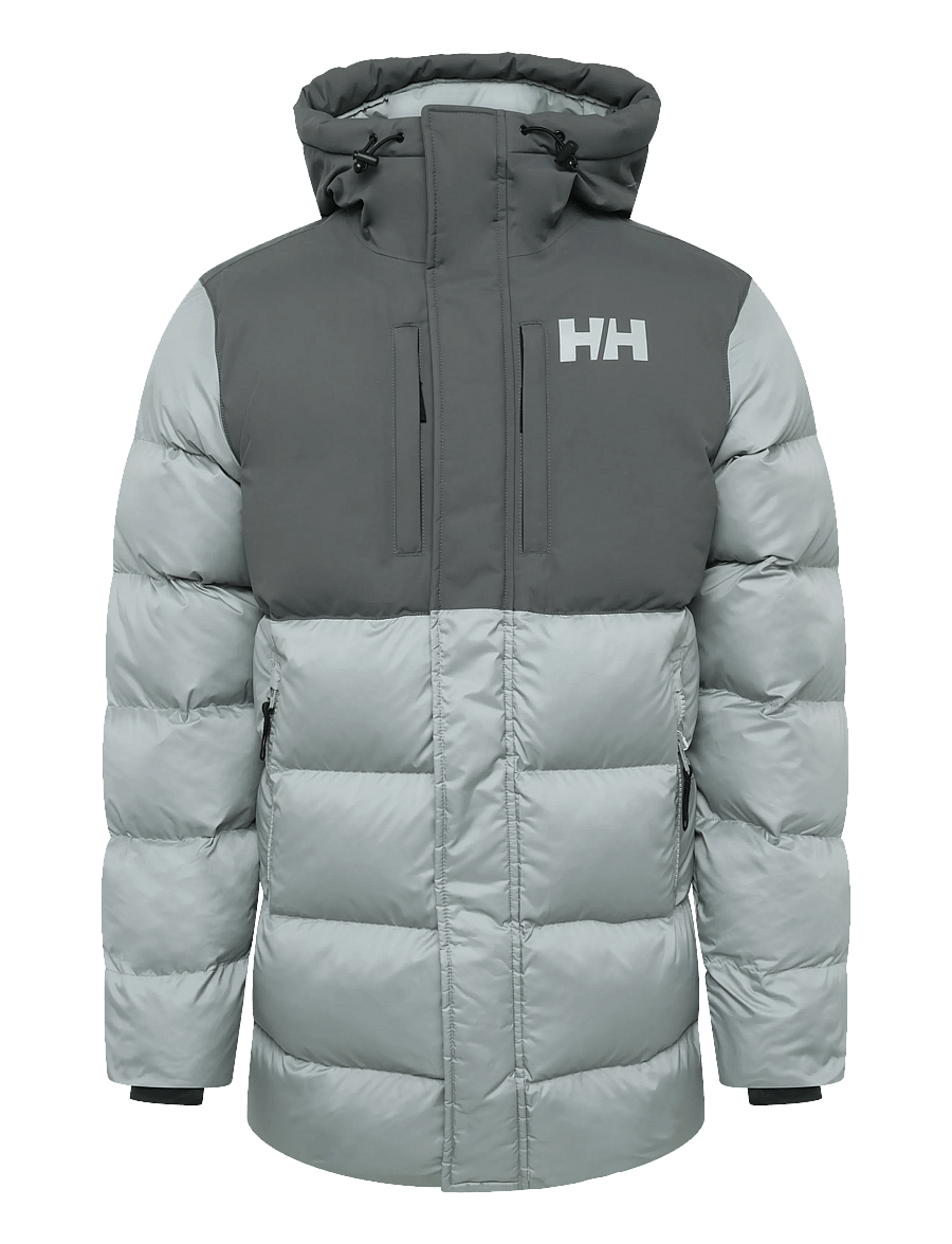 Helly Hansen - ACTIVE PUFFY LONG JACKET - daunenjacken - flipper grey - 1