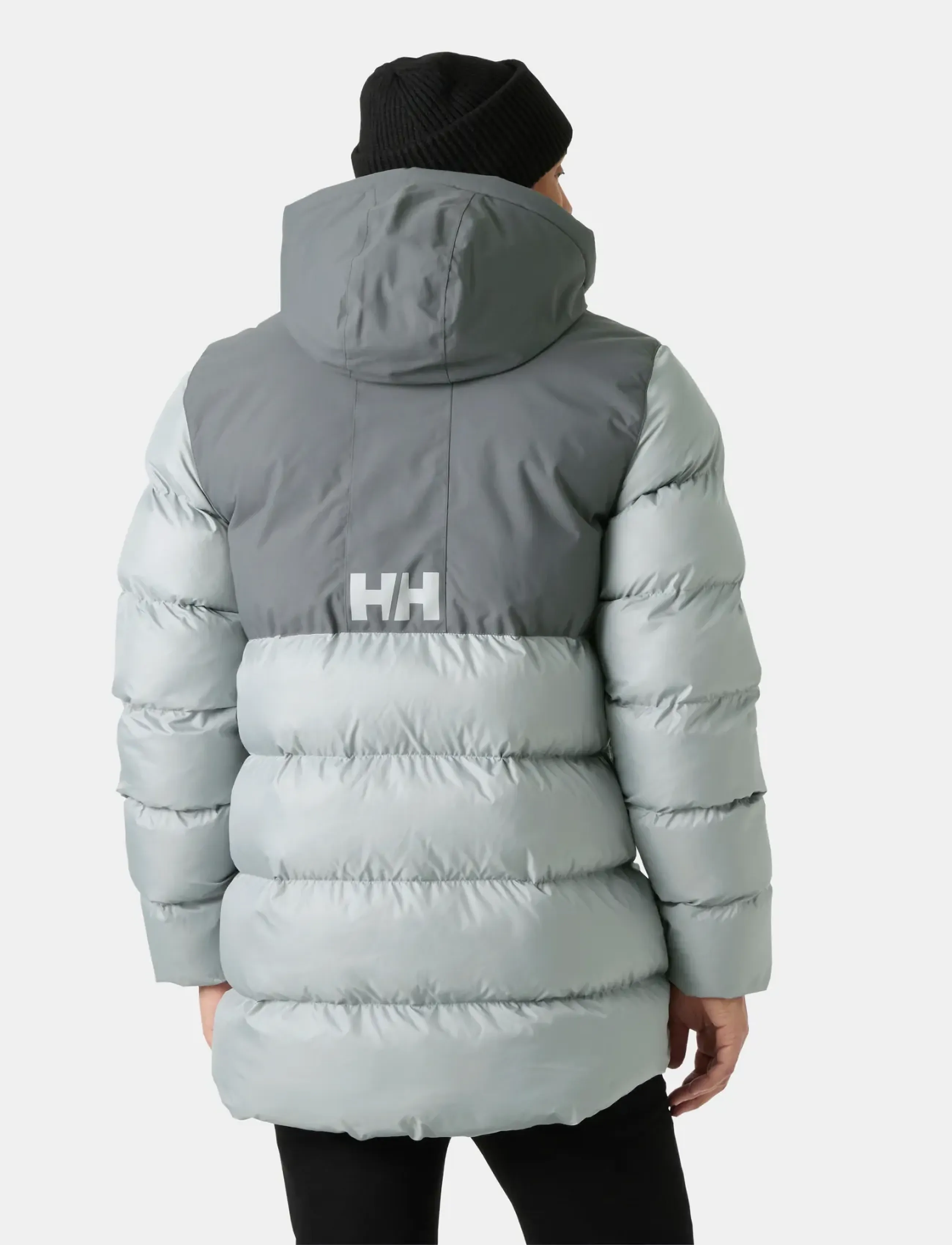 Helly Hansen - ACTIVE PUFFY LONG JACKET - daunenjacken - flipper grey - 3