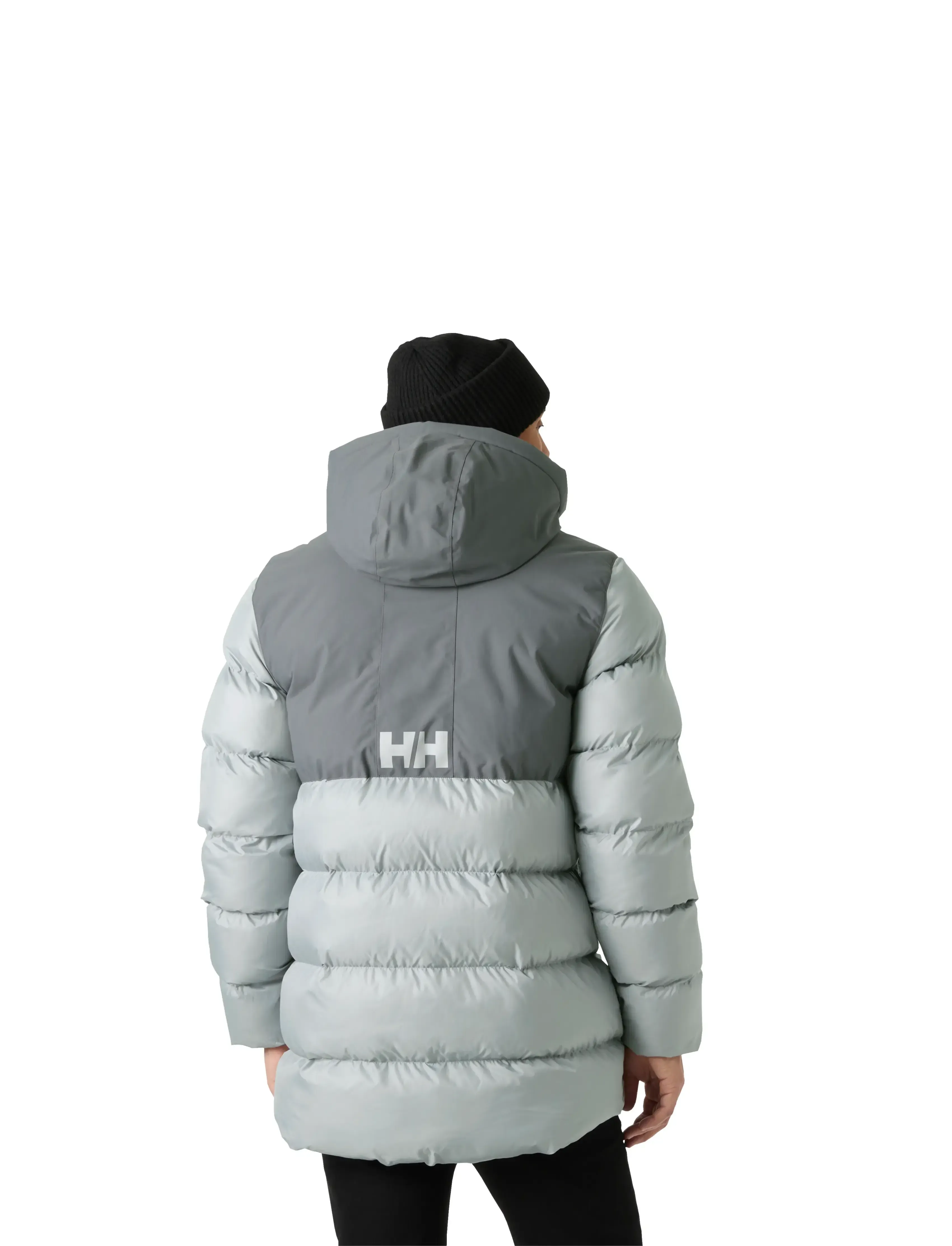 Helly Hansen - ACTIVE PUFFY LONG JACKET - daunenjacken - flipper grey - 4
