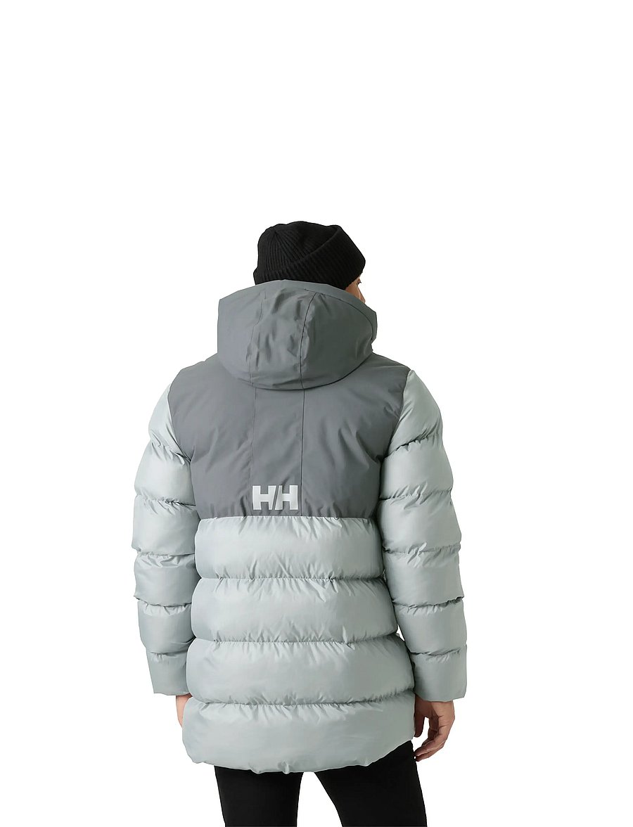 Helly Hansen - ACTIVE PUFFY LONG JACKET - daunenjacken - flipper grey - 4