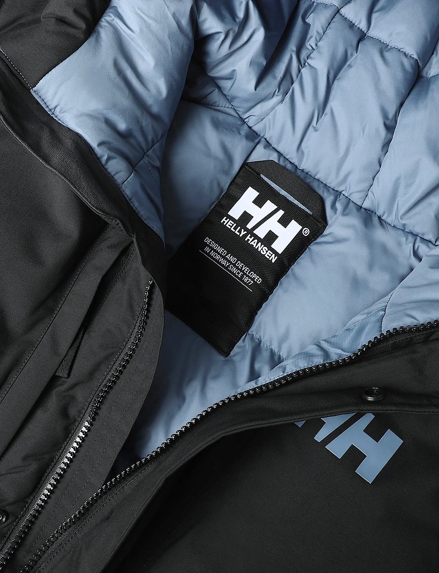 Helly Hansen - ACTIVE PUFFY LONG JACKET - dunjakker - navy - 4