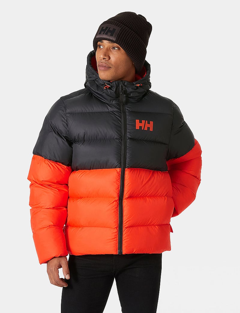 Parka Helly Hansen Winterjacke Rot Helly Hansen Escape Down Flow
