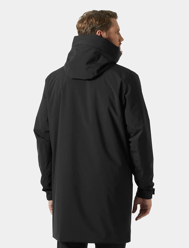 Helly Hansen - MUNICH INS RAIN COAT - outdoor - black - 3