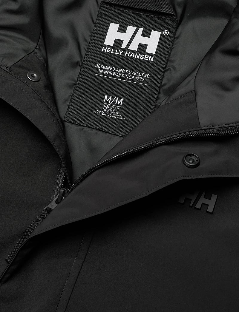 Helly Hansen - MUNICH INS RAIN COAT - outdoor - black - 4
