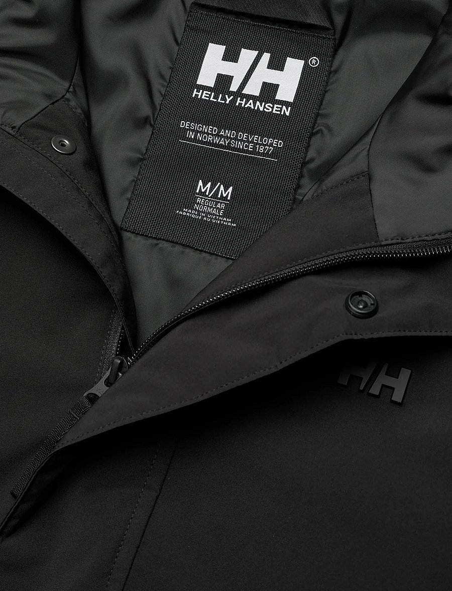 Helly Hansen - MUNICH INS RAIN COAT - black - 4