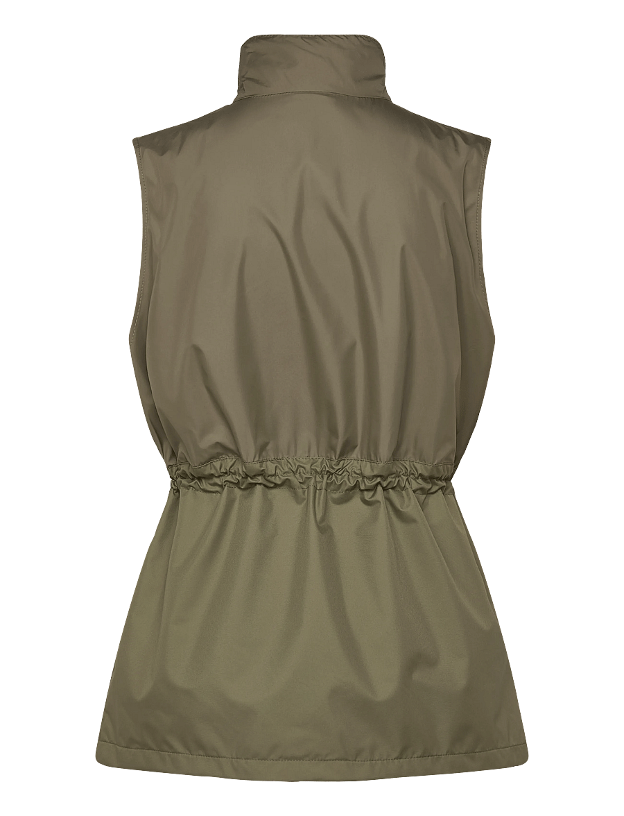 Helly Hansen - W ESSENCE SPRING VEST - ulkovaatteet - lav green - 1