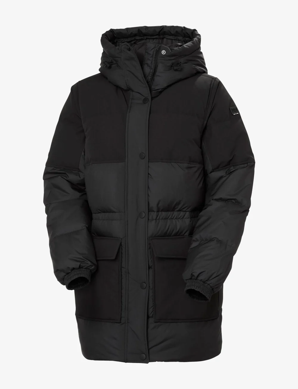 Helly Hansen - W ESCAPE DOWN PARKA - parkasjackor - black - 1