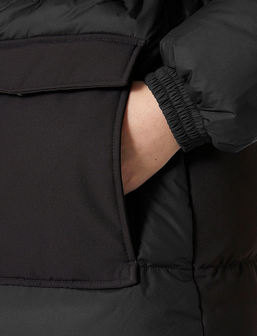Helly Hansen - W ESCAPE DOWN PARKA - jacken - black - 5