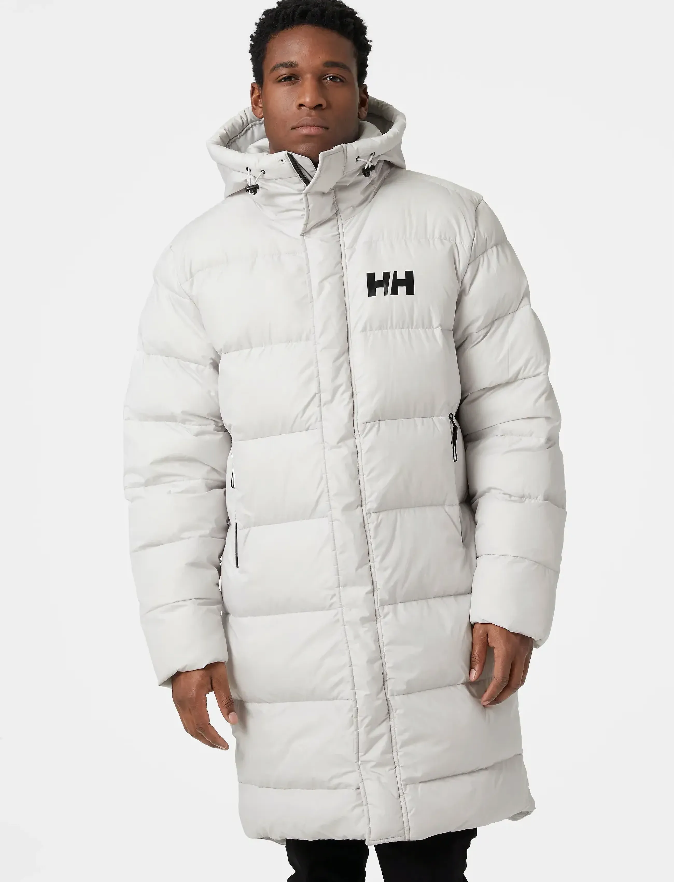 Helly Hansen Active Long Winter Parka, XL, Jackets, Weiß - Padded Männerswear
