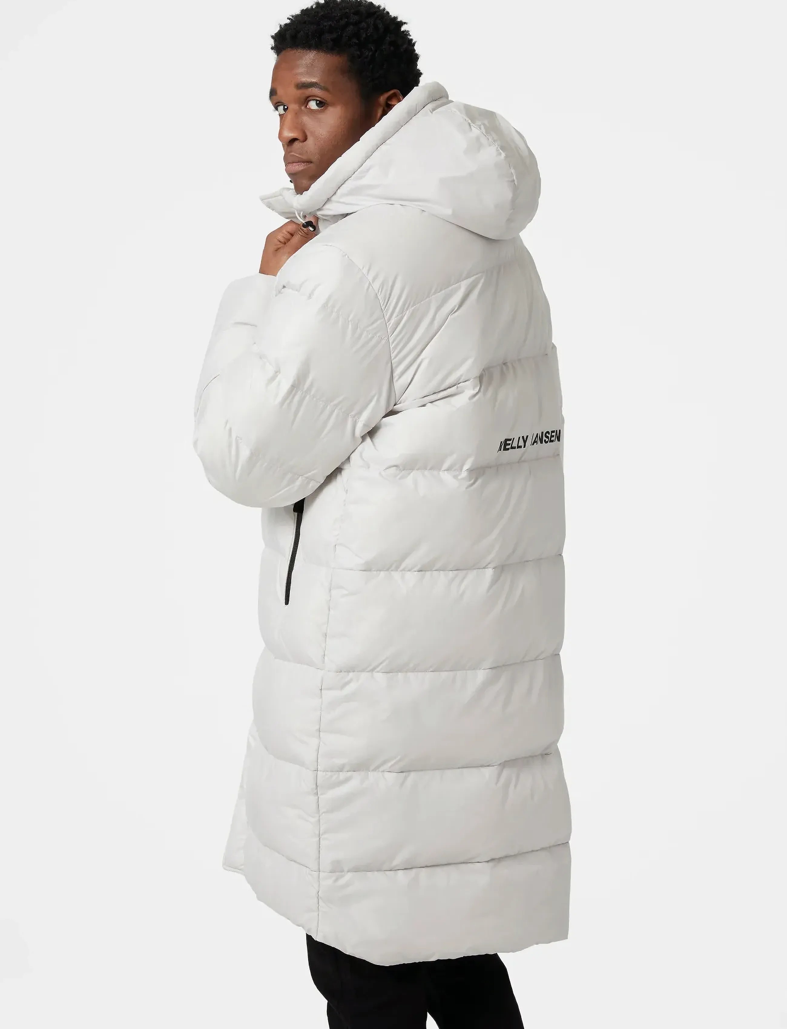 Helly Hansen - ACTIVE LONG WINTER PARKA - wyściełane kurtki - nimbus cloud - 3