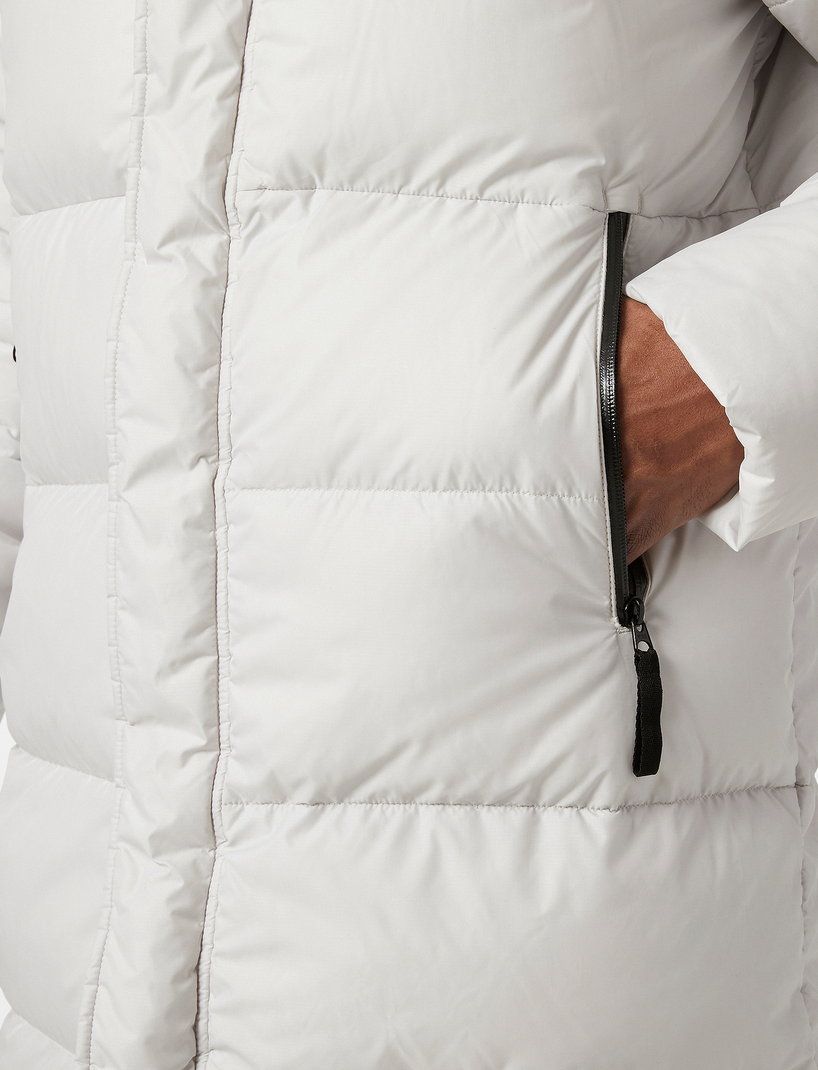 Helly Hansen - ACTIVE LONG WINTER PARKA - wyściełane kurtki - nimbus cloud - 5