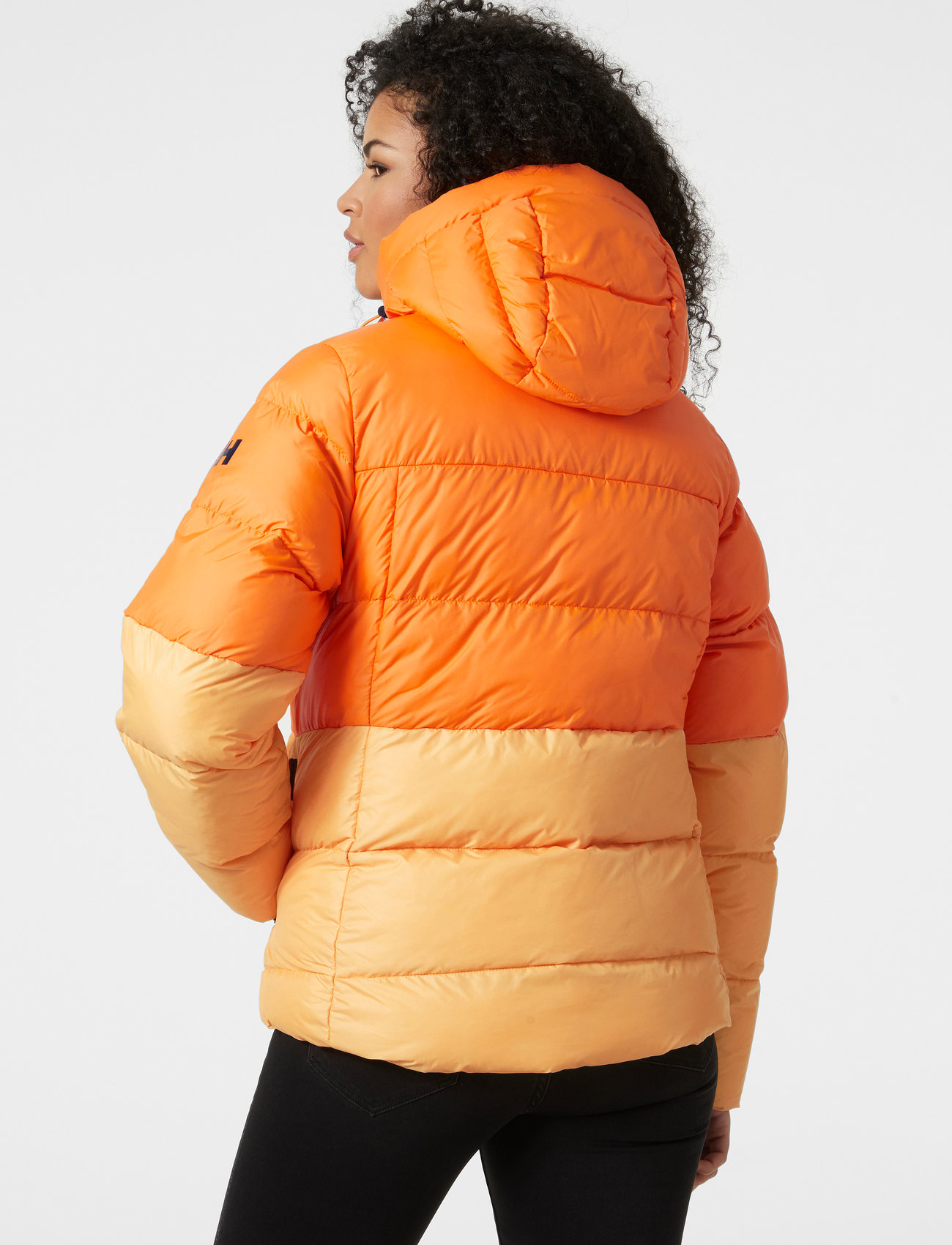 Helly Hansen - W ACTIVE PUFFY JACKET - dun- & vadderade jackor - poppy orang - 3