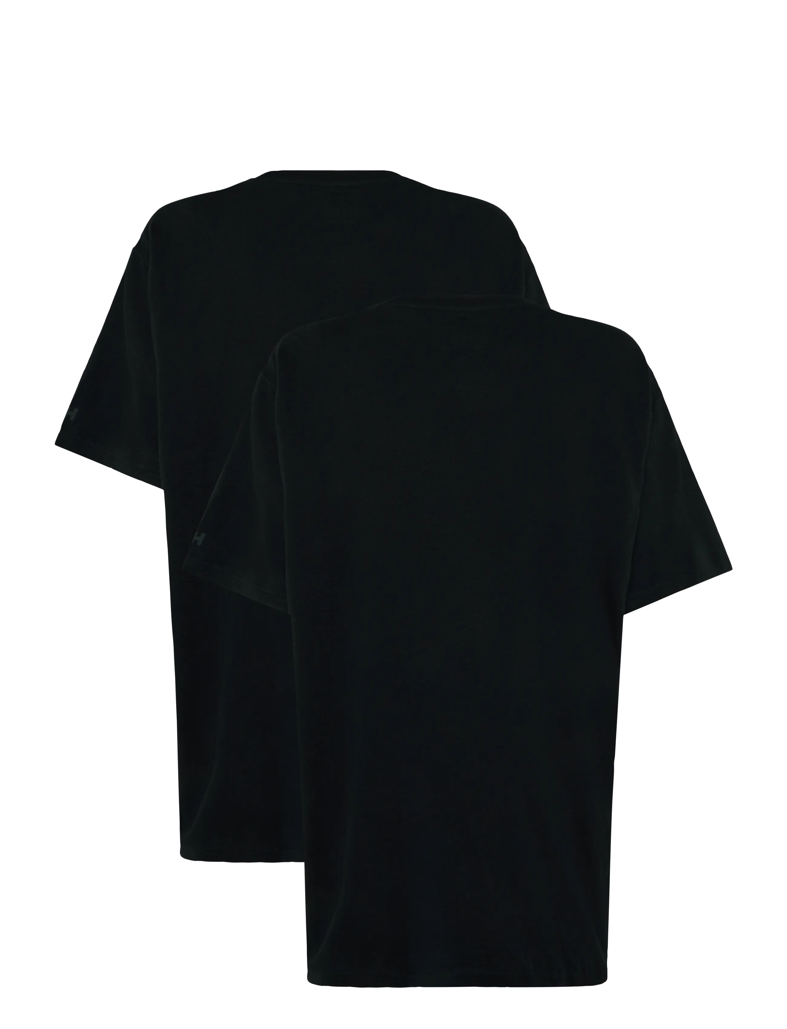 Helly Hansen - 2-PACK HH COTTON T - black - 1