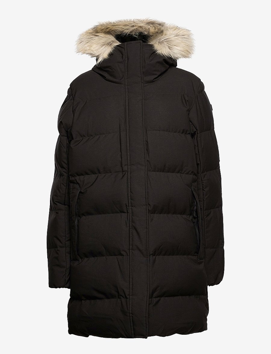 Helly Hansen - W BLOSSOM PUFFY PARKA - parkasjackor - black - 1