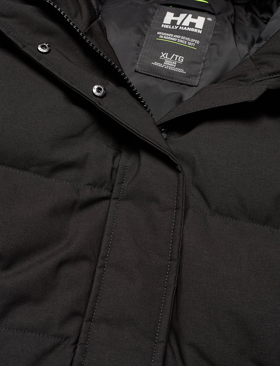 Helly Hansen - W BLOSSOM PUFFY PARKA - parkasjackor - black - 4