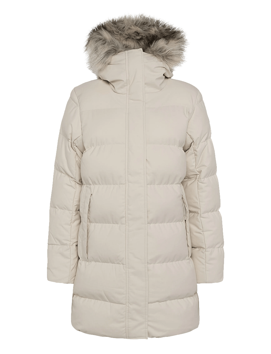 Helly Hansen - W BLOSSOM PUFFY PARKA - parkasjackor - cream - 0